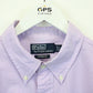 RALPH LAUREN 90s Shirt Purple | Large
