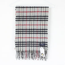 Load image into Gallery viewer, BURBERRY 00s Nova Check Scarf | Grey
