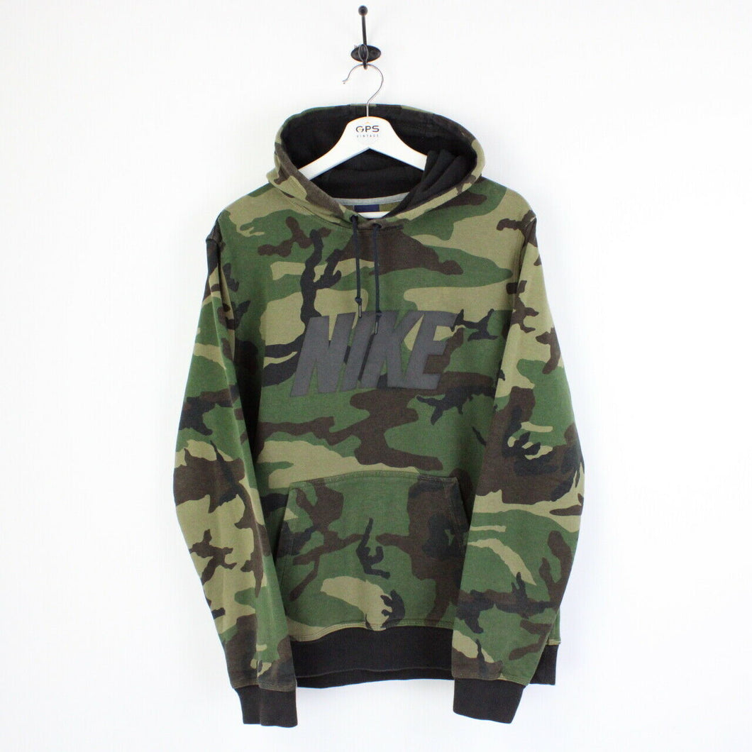 NIKE 00s Hoodie Green | Large