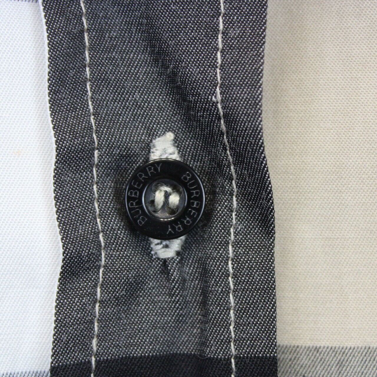 Burberry shirt womens best sale silver