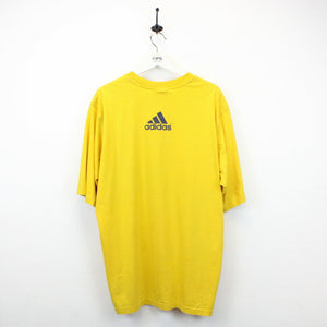 ADIDAS 90s T-Shirt Yellow | XL