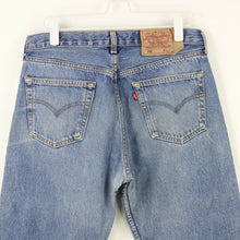 Load image into Gallery viewer, Mens LEVIS 501 Jeans Light Blue | W34 L34

