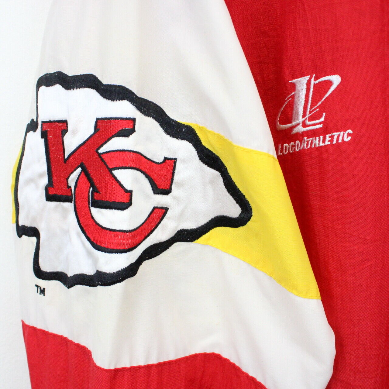 NFL 90s Kansas City CHIEFS Jacket Red | XL