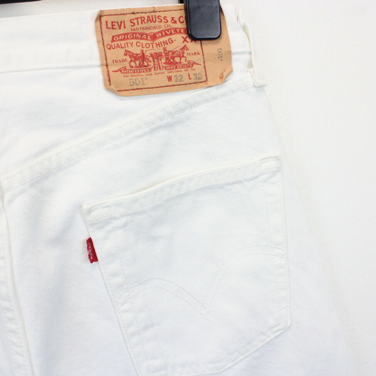 LEVIS 501 Jeans White | W32 L32