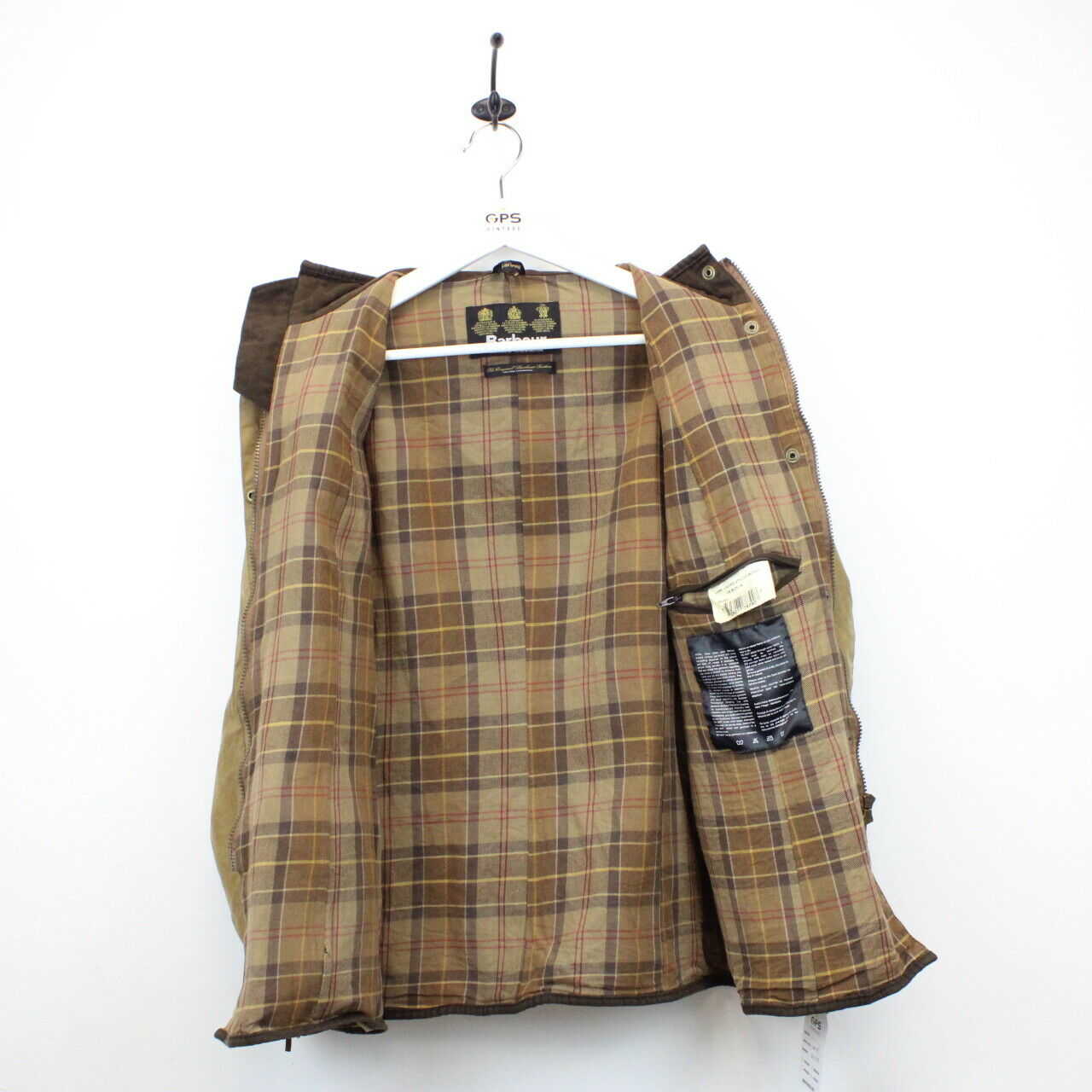 Womens BARBOUR Utility Waxed Jacket Tan | XL