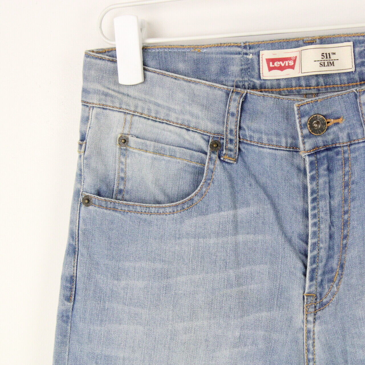 Mens LEVIS 511 Slim Jeans Light Blue | W30 L32