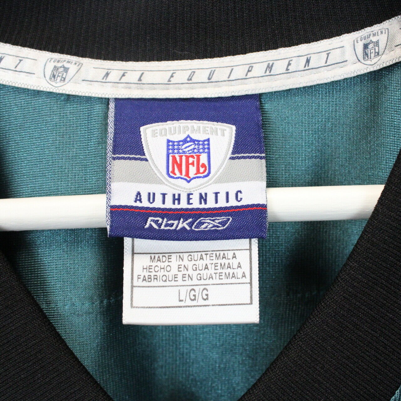 NFL REEBOK 00s Philadelphia EAGLES Jersey Green | Large