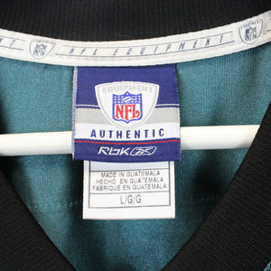 NFL REEBOK 00s Philadelphia EAGLES Jersey Green | Large