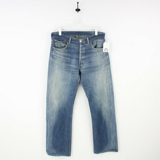 Mens LEVIS 501 Jeans Mid Blue | W36 L32