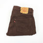 LEVIS 501 Jeans Brown | W36 L30