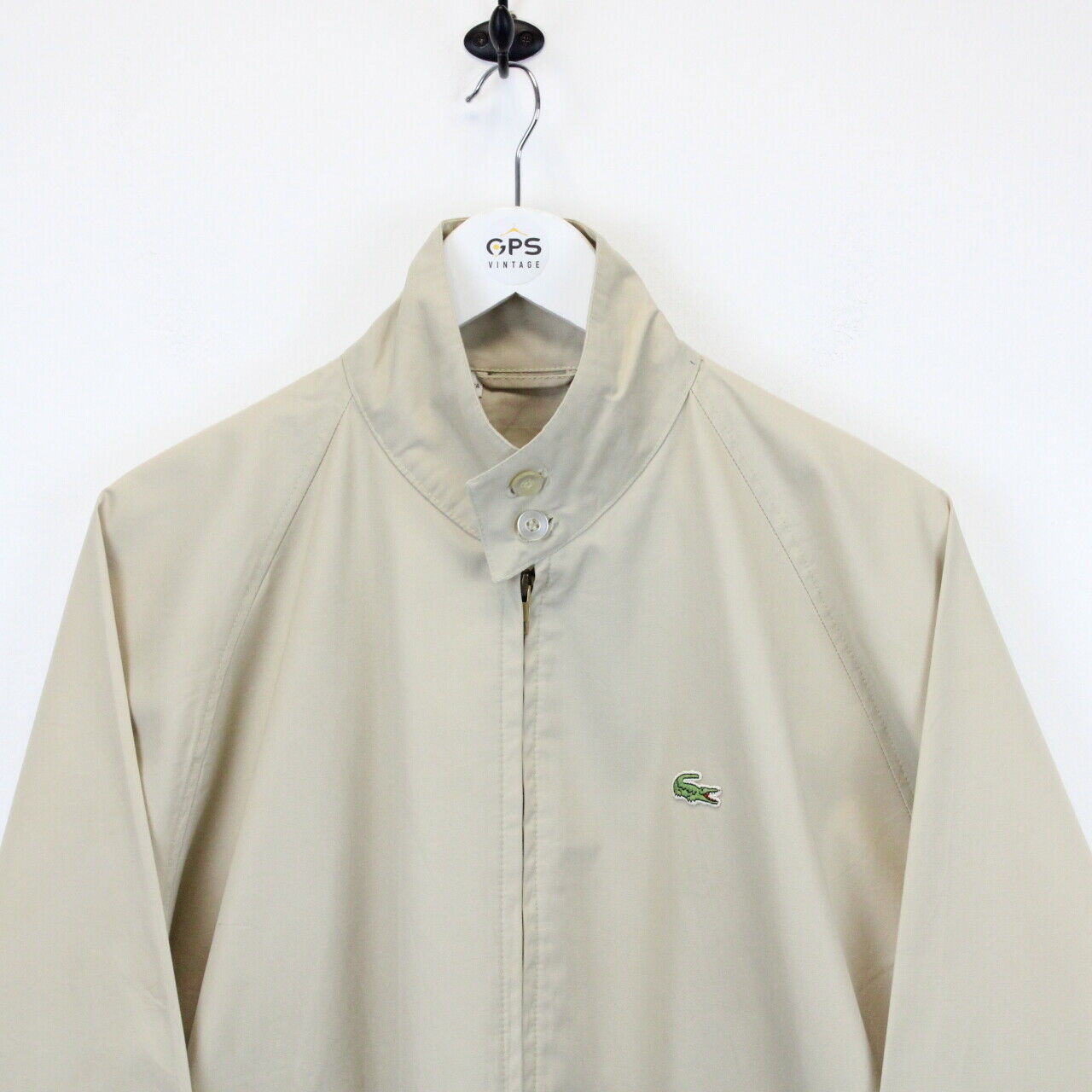 LACOSTE 90s Harrington Jacket Cream | Large