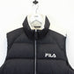 FILA Vest Jacket Black | Small