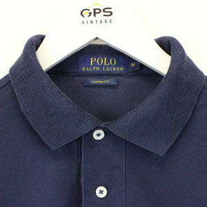 RALPH LAUREN Polo Shirt Navy Blue | Medium