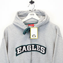 Load image into Gallery viewer, NFL 00s Philadelphia EAGLES Hoodie Grey | Large
