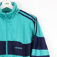 Vintage 80s ADIDAS Track Top Jacket Green | Small