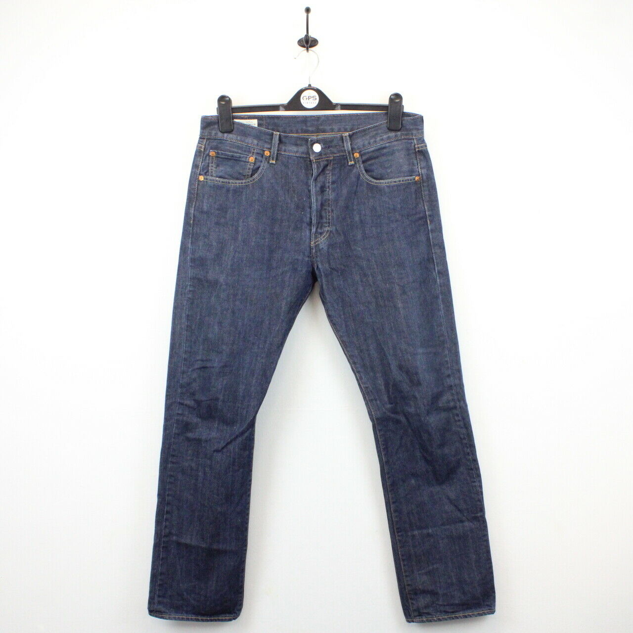 LEVIS 501 Big E Jeans Dark Blue | W34 L32 – GPS Vintage