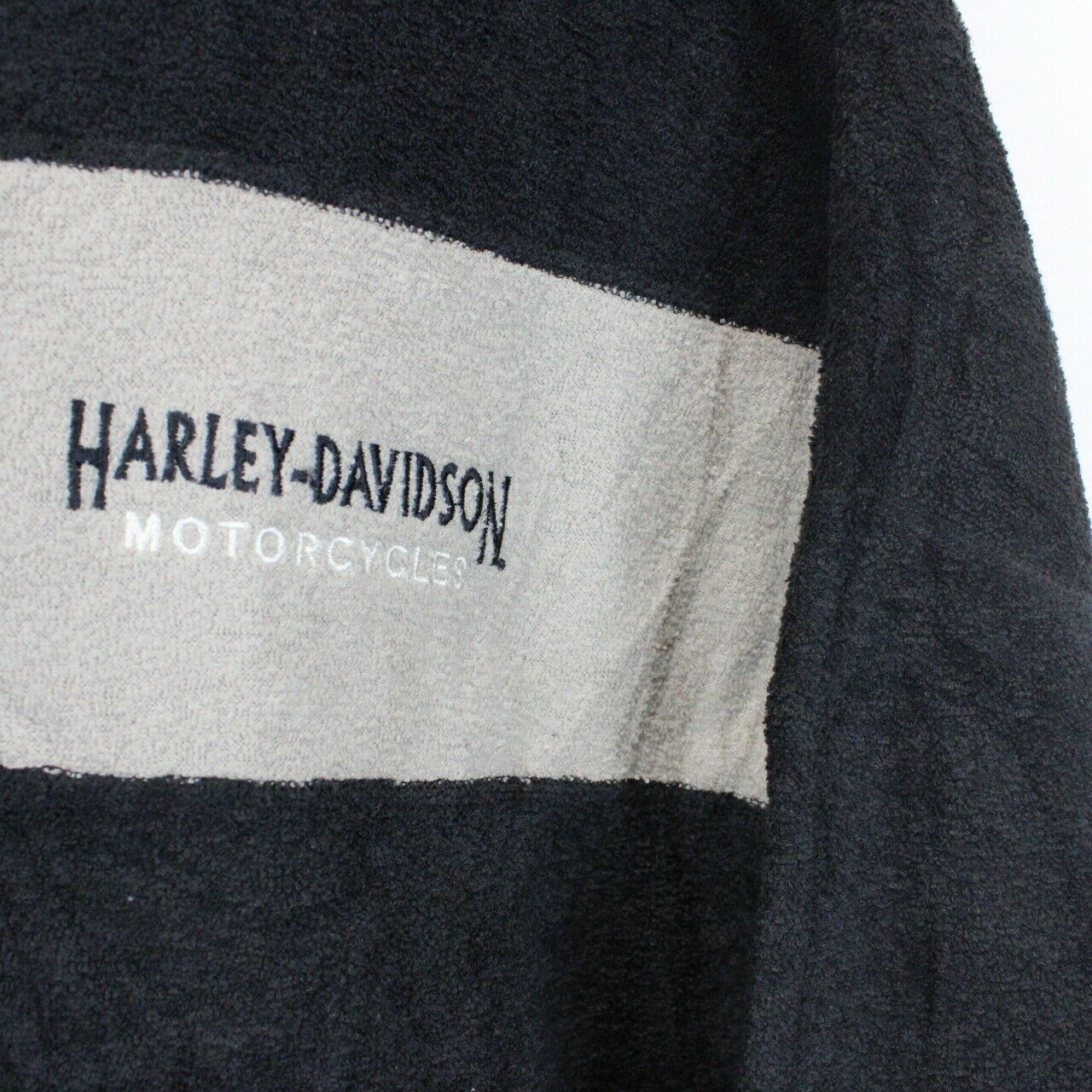 HARLEY DAVIDSON 90s 1/4 Zip Fleece Black | XXL