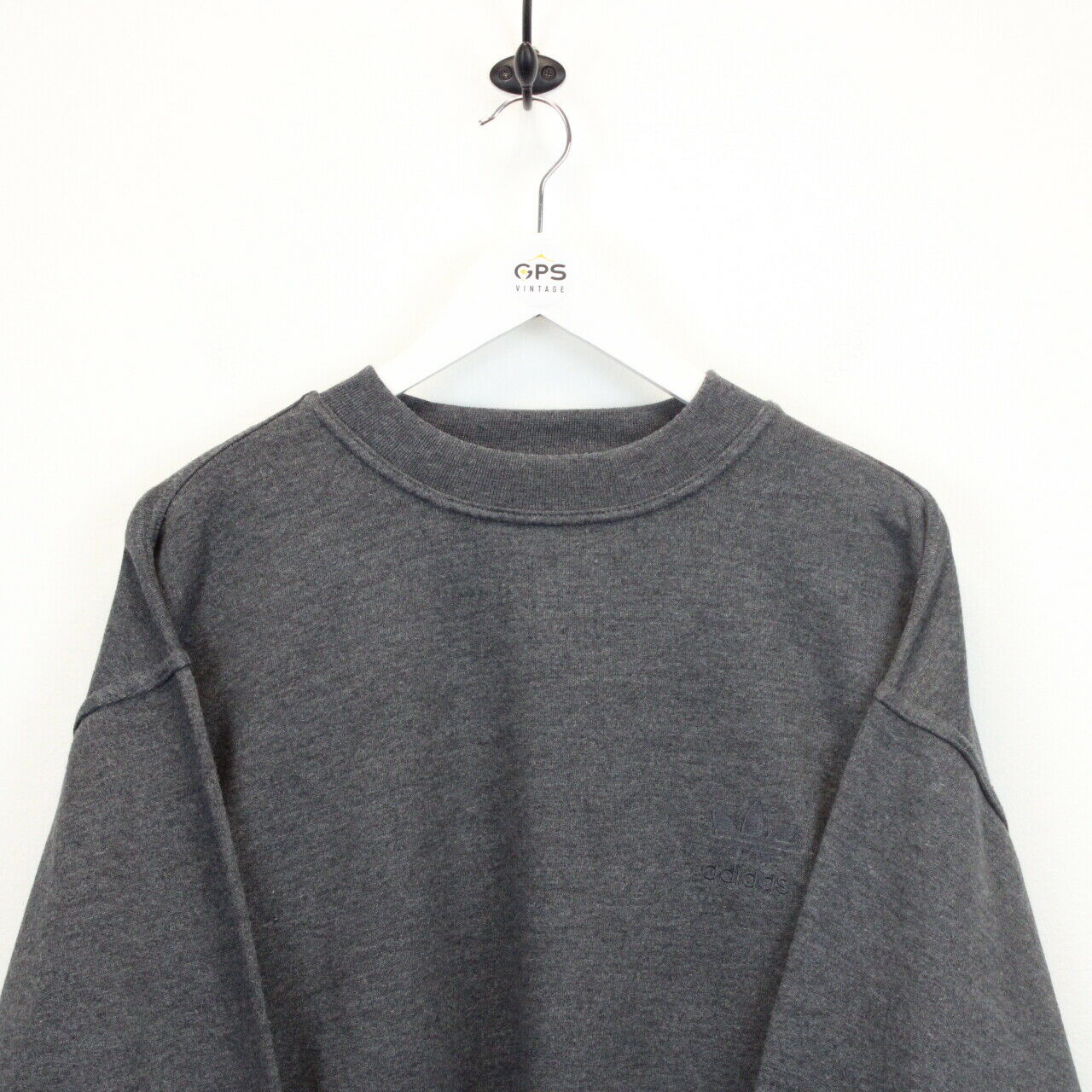 ADIDAS 90s Sweatshirt Grey | Medium