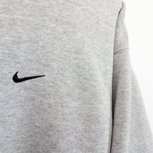 NIKE TEAM 90s Sweatshirt Grey | Large