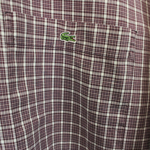 LACOSTE Shirt Purple | XL