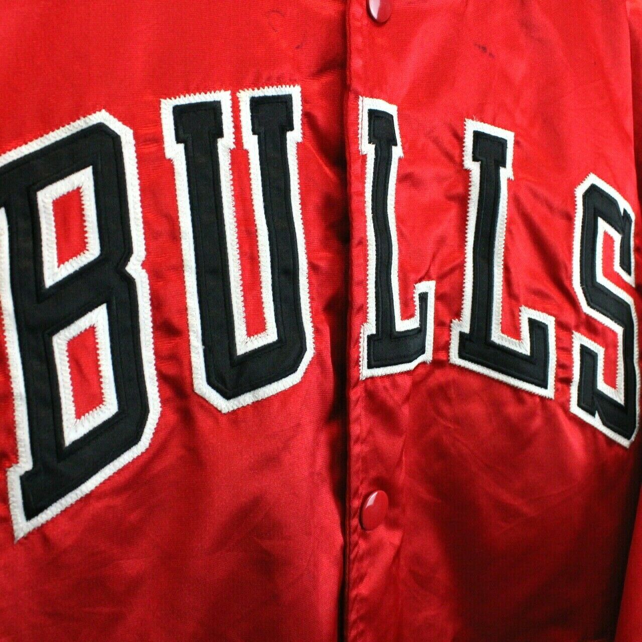 Vintage 90s STARTER Chicago BULLS Jacket | Small