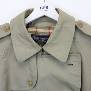 Womens BURBERRYS 90s Trench Coat Beige | Medium