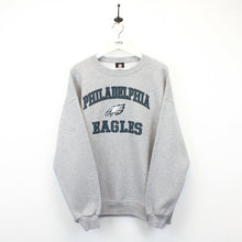 Load image into Gallery viewer, NFL 00s Philadelphia EAGLES Sweatshirt Grey | XL
