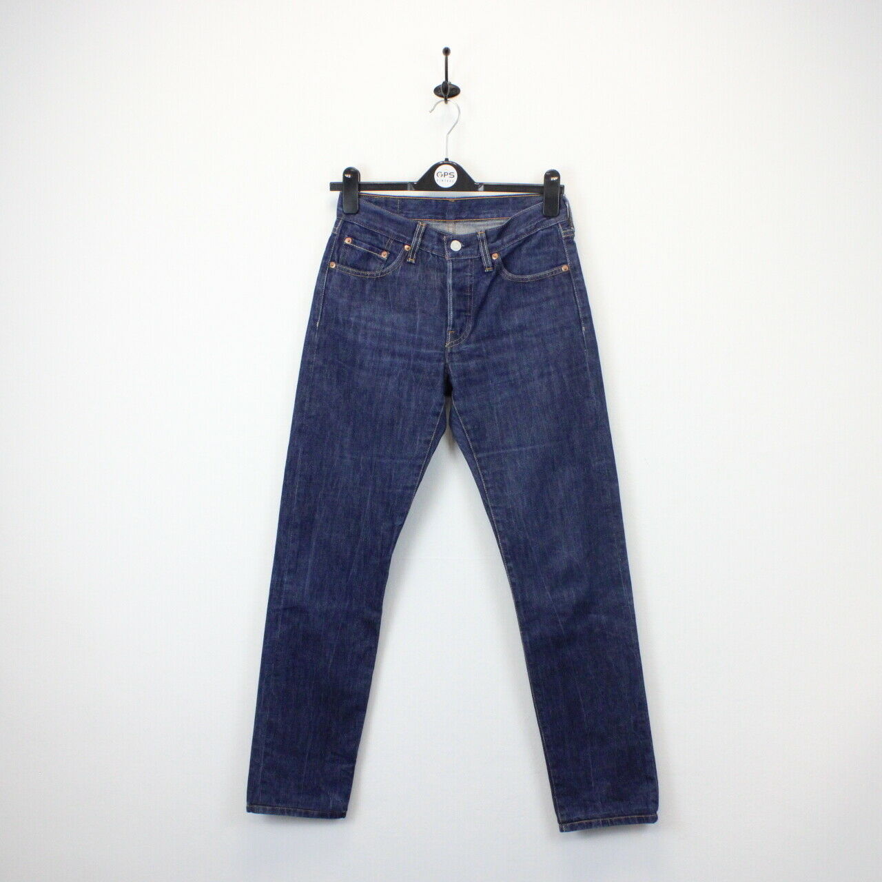 Womens LEVIS 501 Jeans Dark Blue | W28 L30