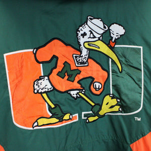 Vintage 90s STARTER Miami HURRICANES Jacket | XXL