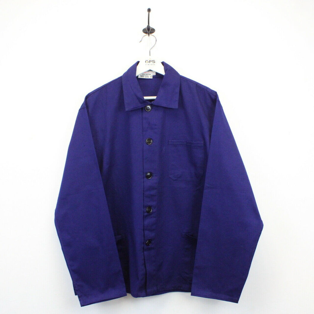 Worker Chore Jacket Navy Blue | Medium
