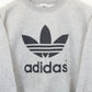Womens ADIDAS 90s Sweatshirt Grey | Small