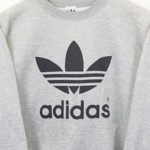 Womens ADIDAS 90s Sweatshirt Grey | Small
