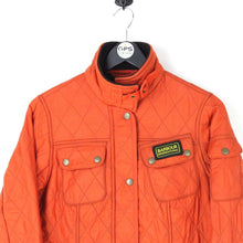 Load image into Gallery viewer, Womens BARBOUR INTERNATIONAL Quilt Jacket Orange | Medium
