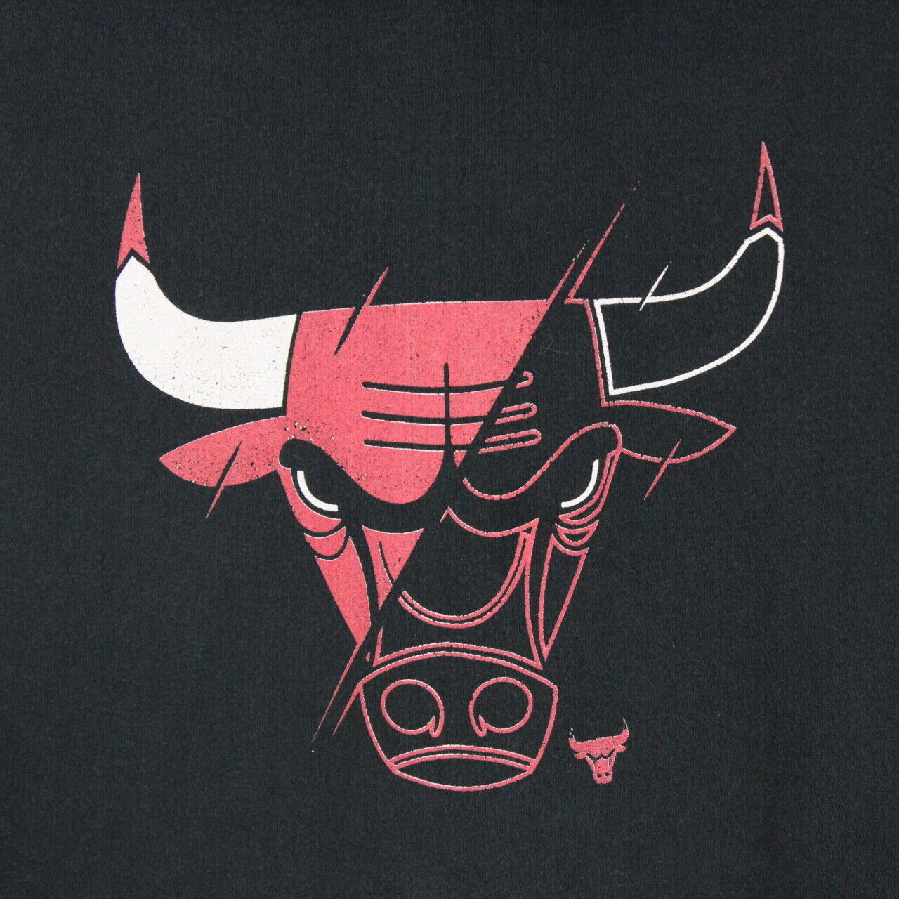 NBA CHICAGO BULLS Hoodie Black | Small