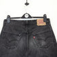 LEVIS 501 Shorts Black Charcoal | W34