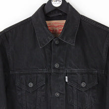 Load image into Gallery viewer, Mens LEVIS Denim Jacket Black | Small
