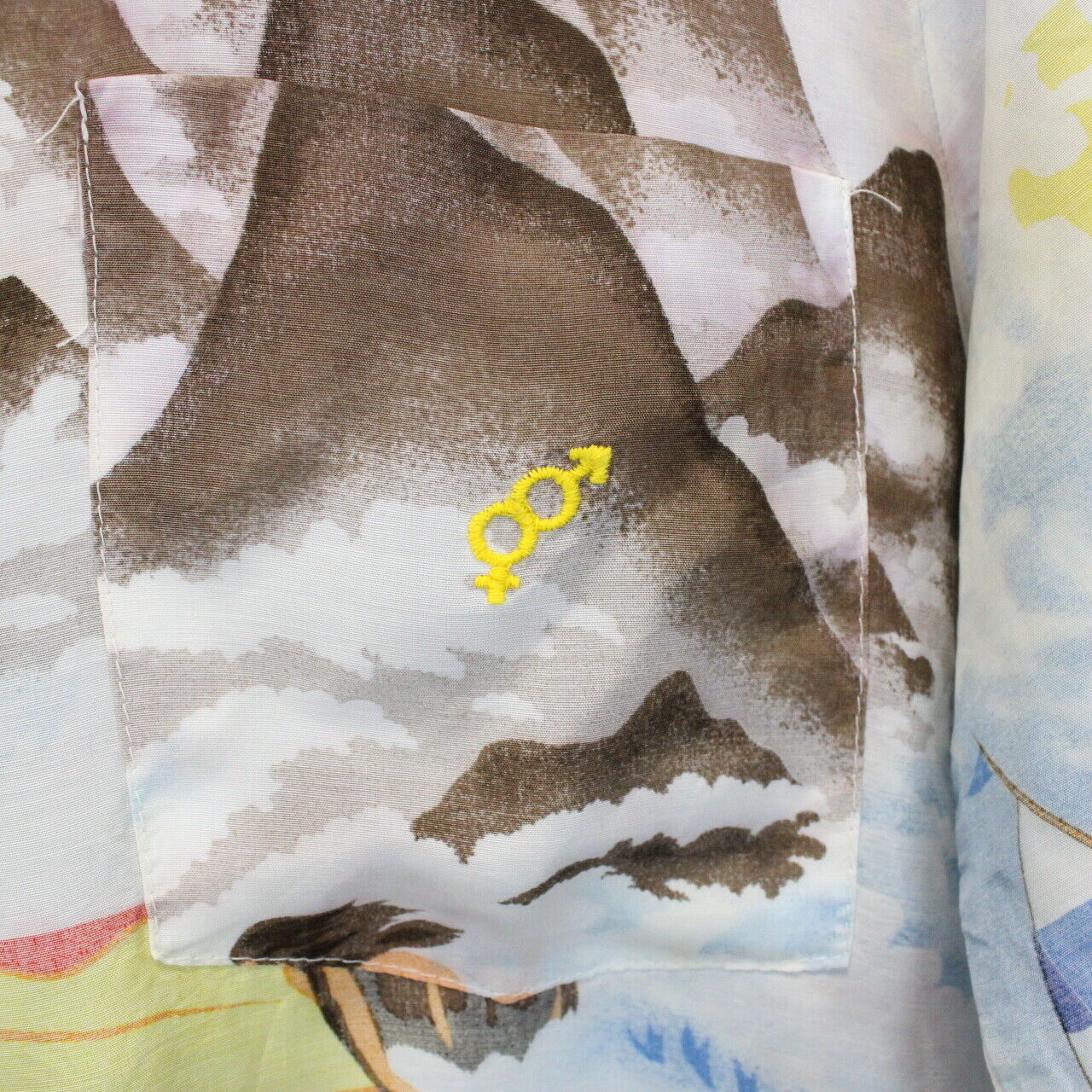 80s Hawaiian Shirt Multicolour | Small