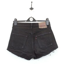 Load image into Gallery viewer, Womens LEVIS 501 Shorts Black | W29
