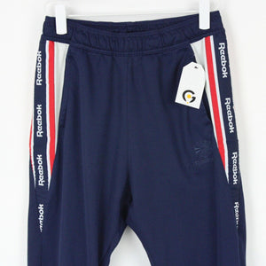 Mens REEBOK Joggers Navy Blue | Small