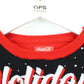 COCA COLA Christmas Sweatshirt Red | Medium