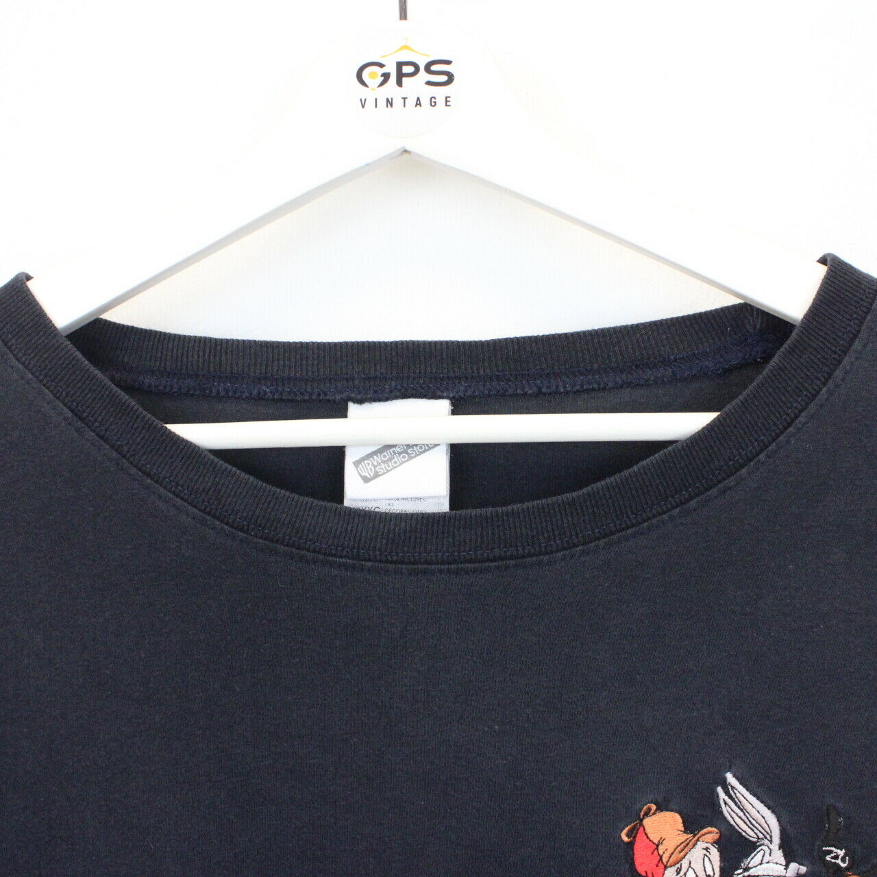 LOONEY TUNES 90s T-Shirt Black | XXXL