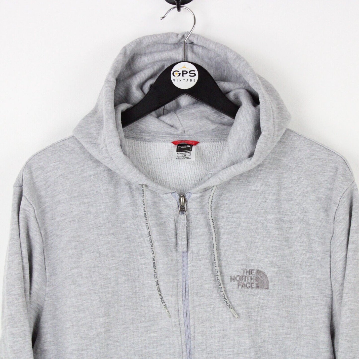 Mens THE NORTH FACE Hoodie Grey | Large