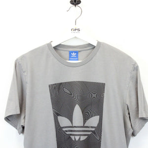 ADIDAS ORIGINALS T-Shirt Grey | Medium