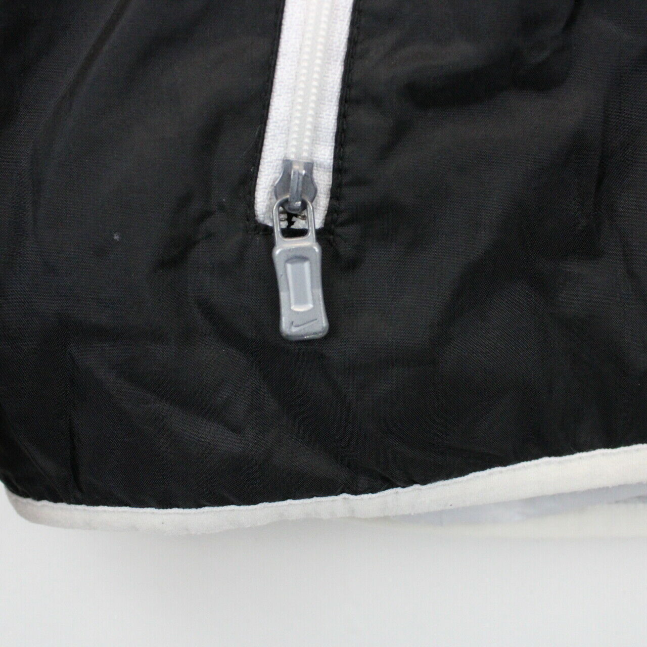 Womens NIKE 1/4 Zip Track Top Jacket Black | Small