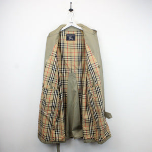 Womens BURBERRYS 90s Trench Coat Beige | Medium