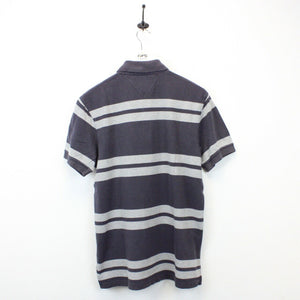 TOMMY HILFIGER Polo Shirt Grey | Small