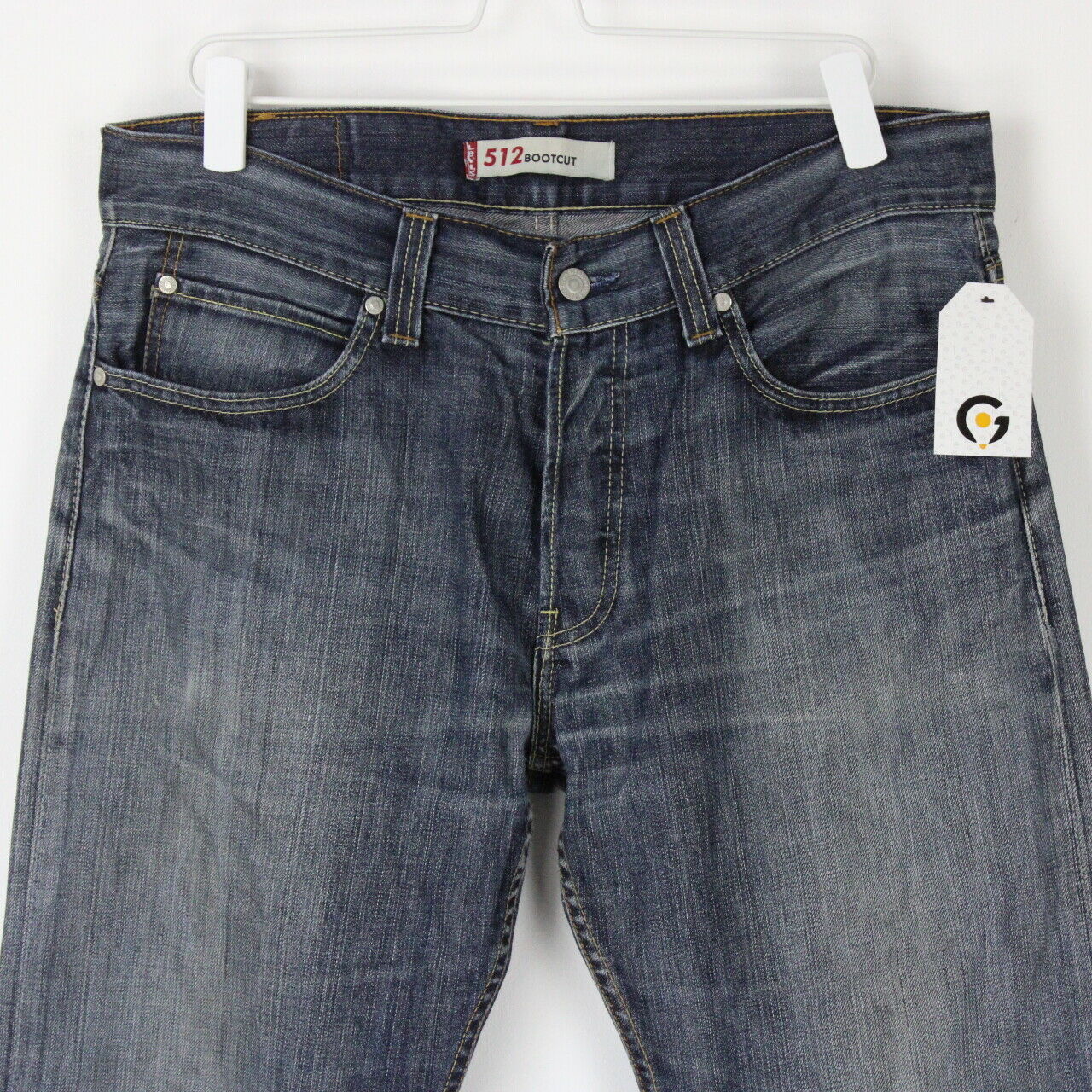 Mens LEVIS 512 Jeans Dark Blue | W34 L36