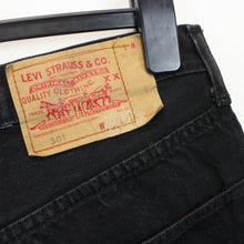 Load image into Gallery viewer, LEVIS 501 Jeans Black | W34 L28
