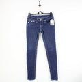 Womens TRUE RELIGION Julie Jeans Blue | W29 L34