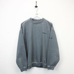 REEBOK 90s Sweatshirt Grey | Large